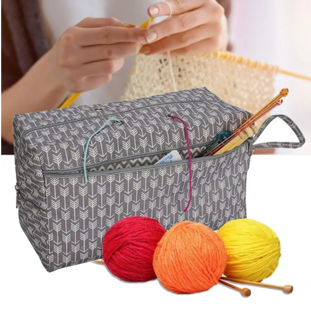 Portable Knitting Organizer