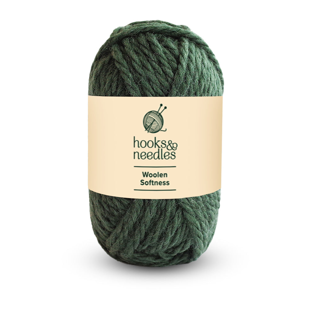 Image of Woolen Softness yarn, showcasing its soft texture, ideal for creating cozy, elegant knitwear.