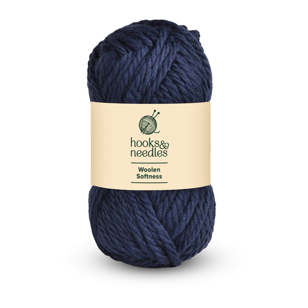 Image of Woolen Softness yarn, showcasing its soft texture, ideal for creating cozy, elegant knitwear.