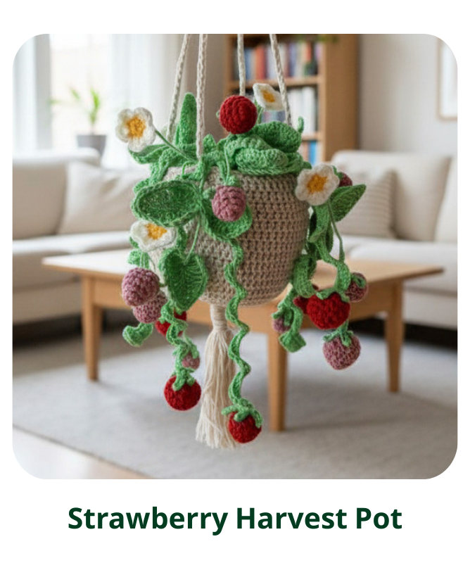 Strawberry Harvest Pot