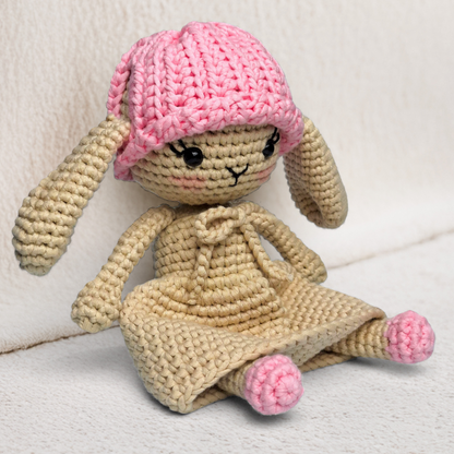 Rosie The Bunny Crochet Pattern – Hooks & Needles