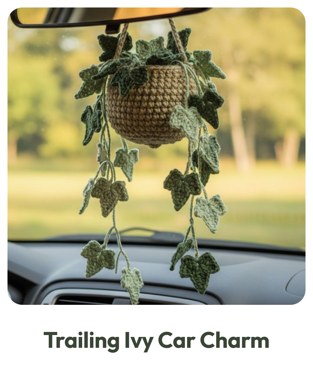 Trailing Ivy Car Charm