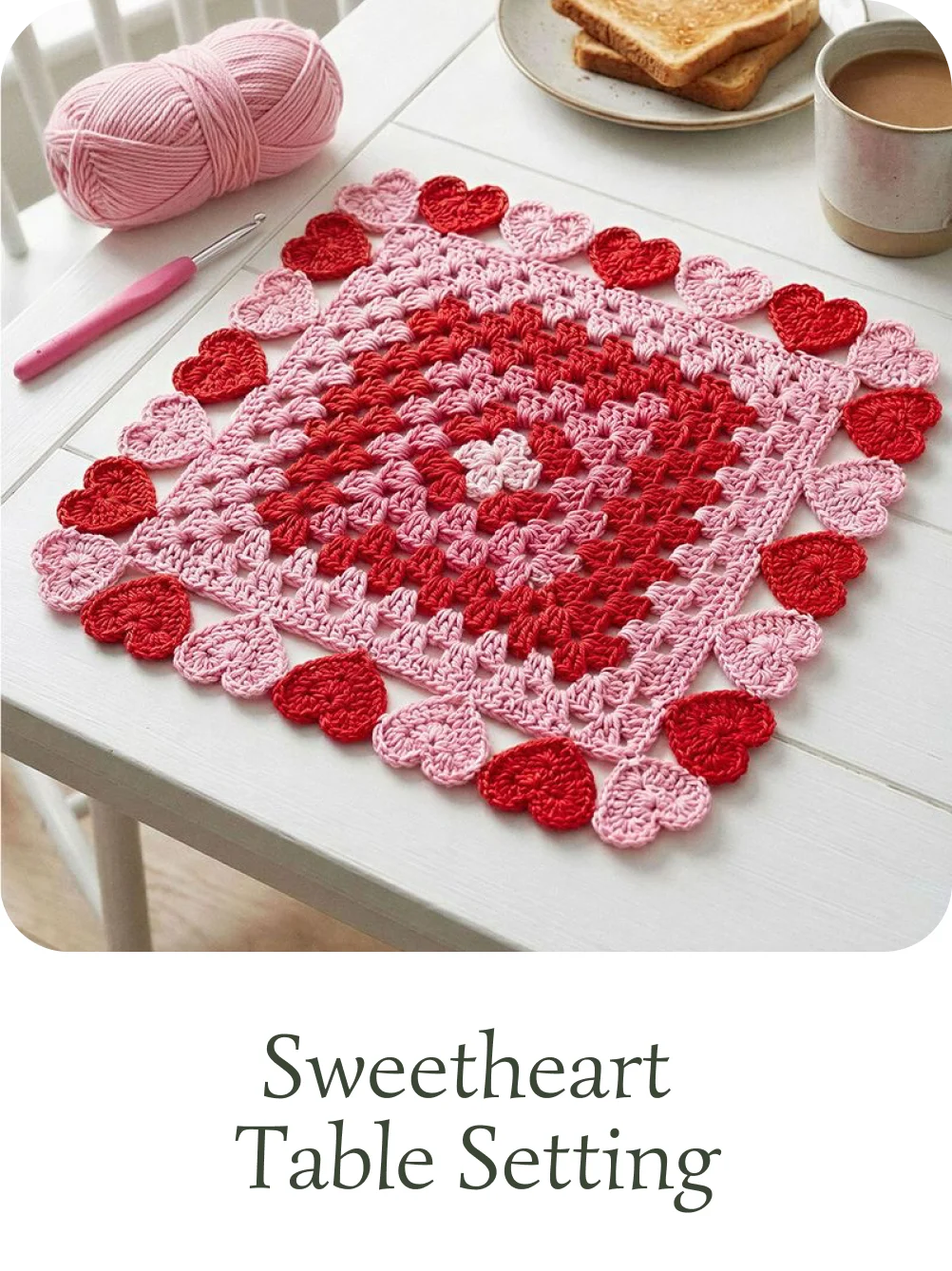 Brighten your table with playful patterns