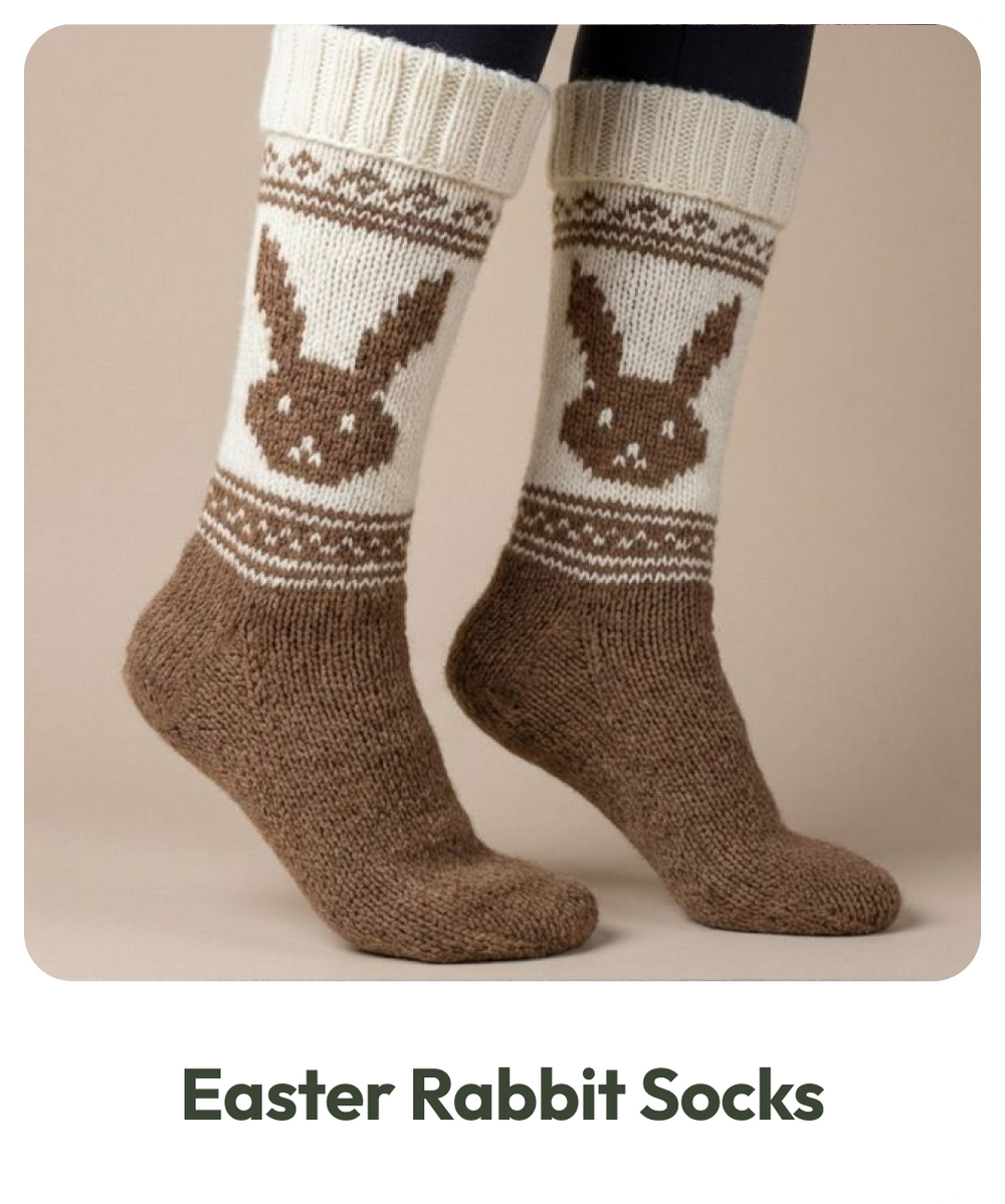 Easter Rabbit Socks