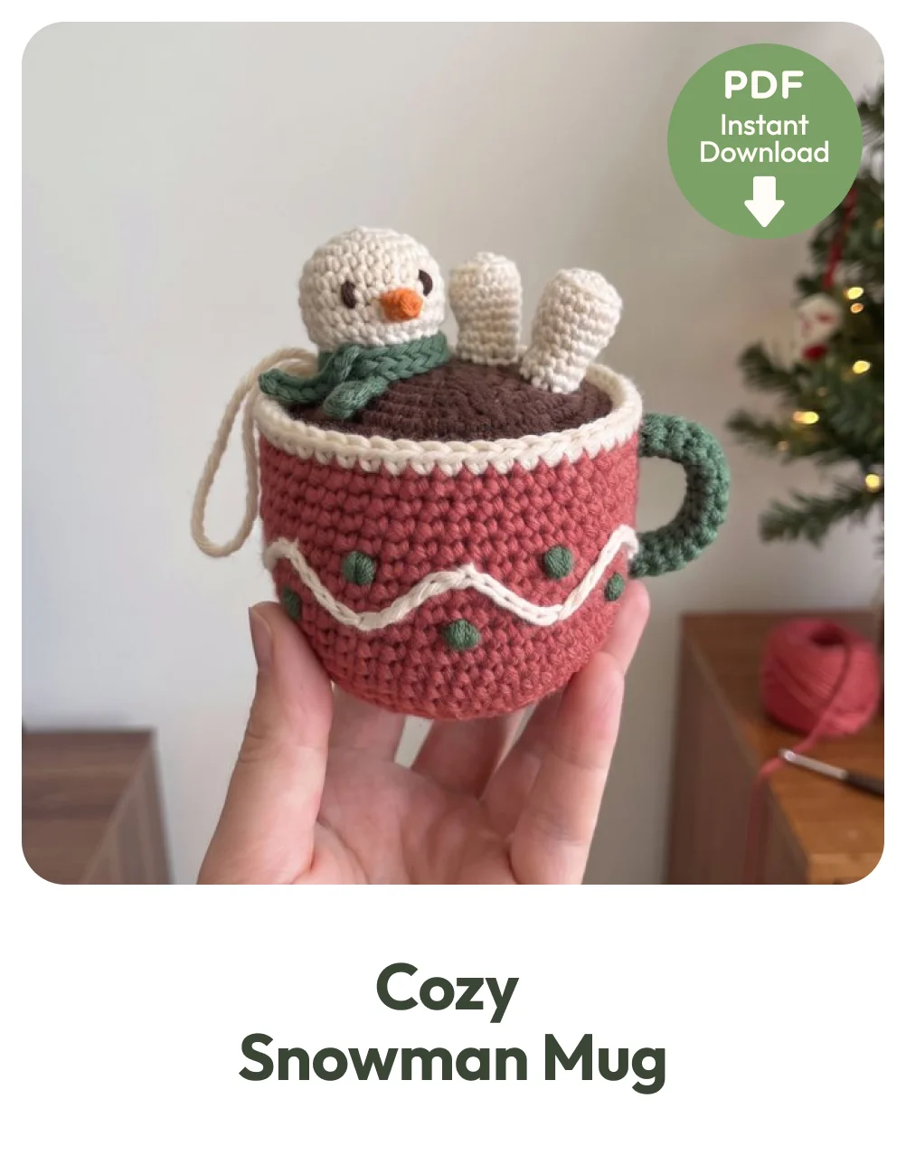 Cozy Snowman Mug