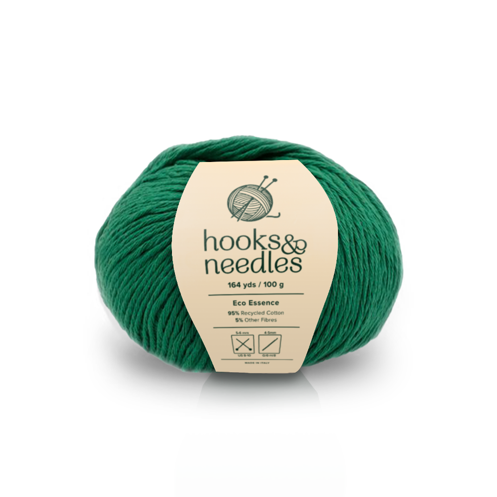 Image of Eco Essence yarn, showcasing its soft texture and natural hues, ideal for creating cozy, elegant knitwear.