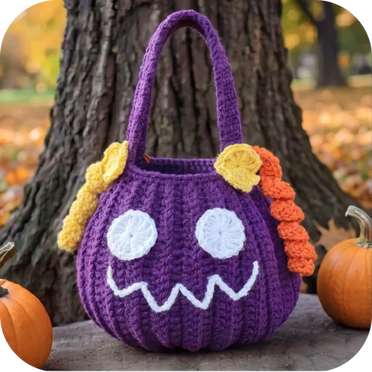 Halloween pattern project made with a Hooks & Needles box