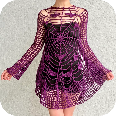 Halloween pattern project made with a Hooks & Needles box