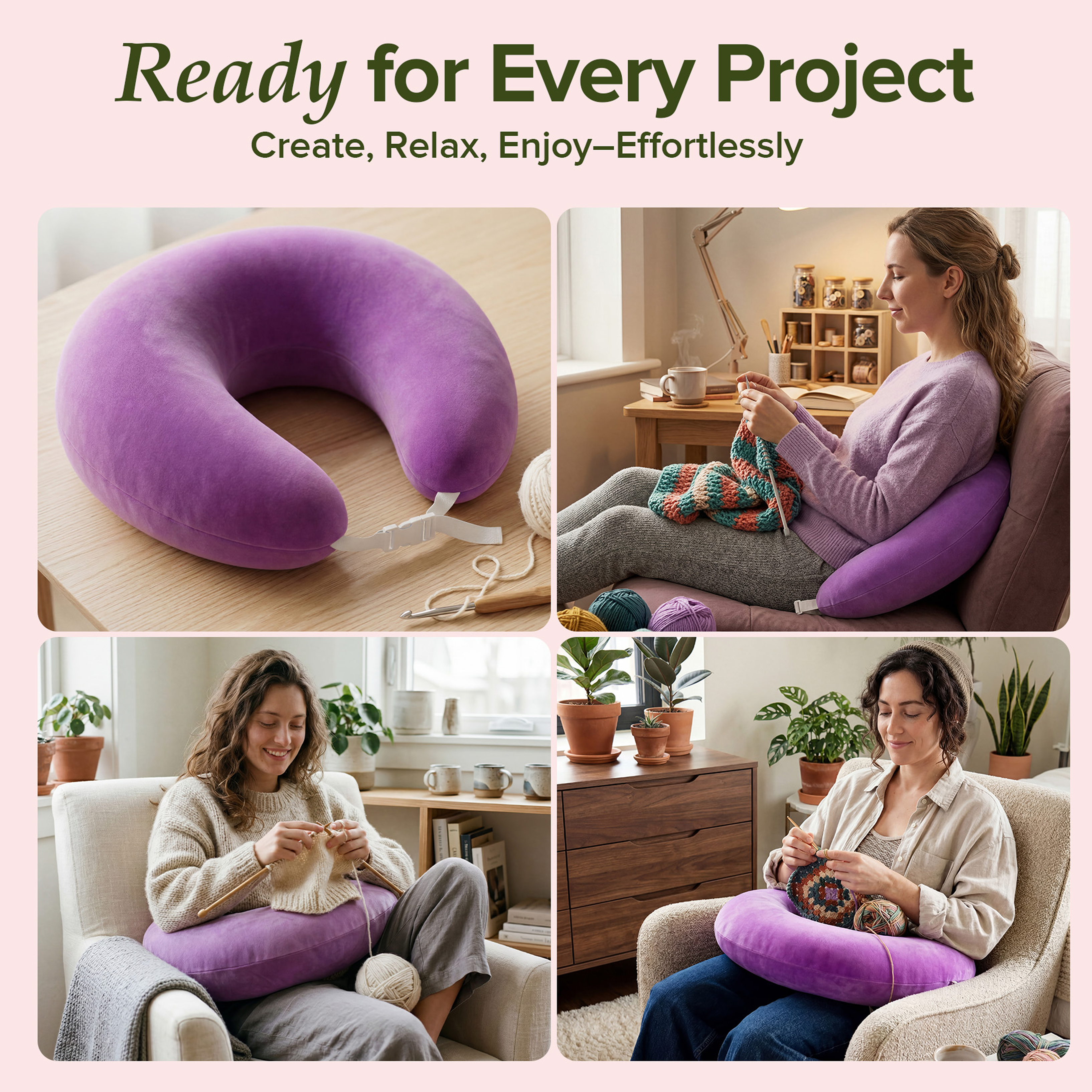 Crochet & Knit Support Pillow