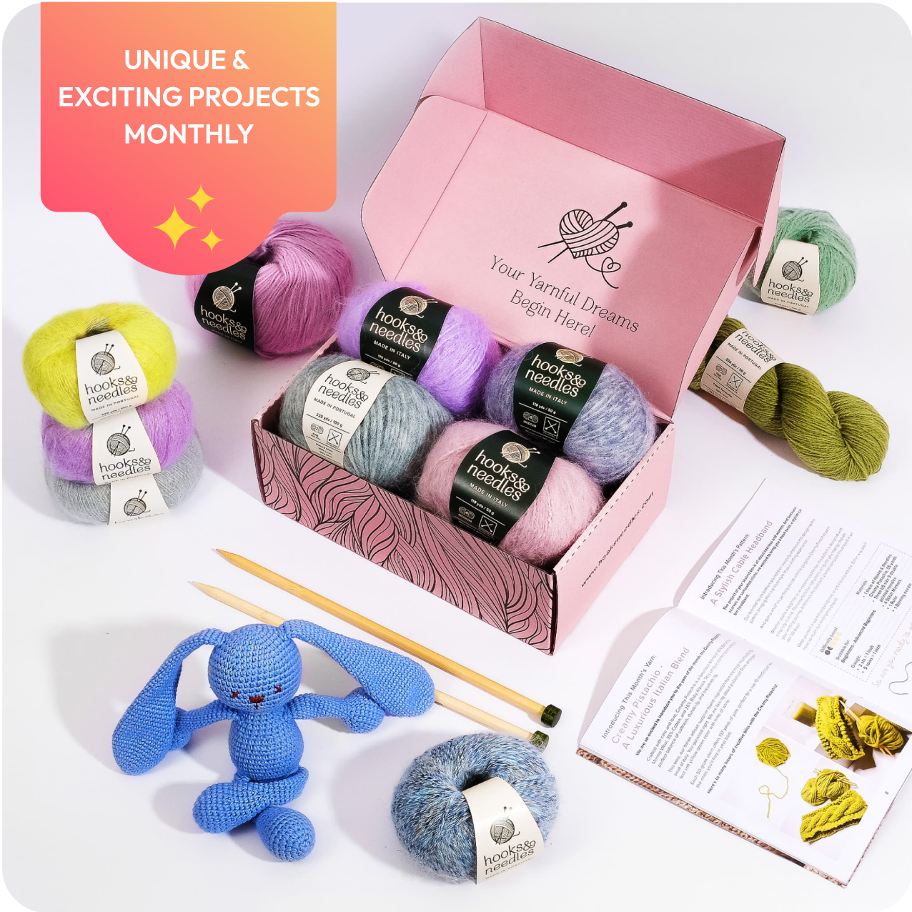 Hooks & Needles Subscription Box