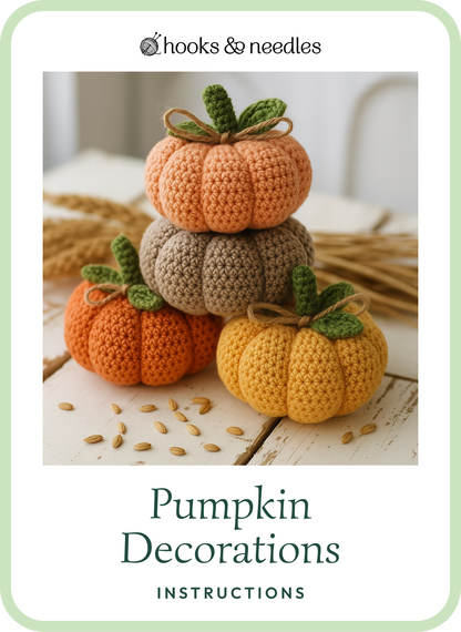 Bundle of 7 Downloadable PDF Fall Patterns