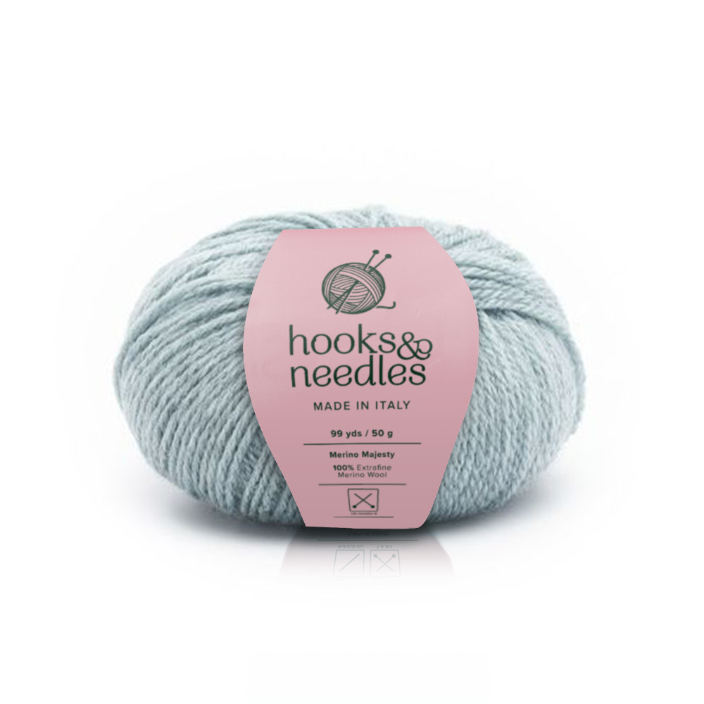 Image of Mystic Merino yarn, showcasing its soft texture and natural hues, ideal for creating cozy, elegant knitwear.