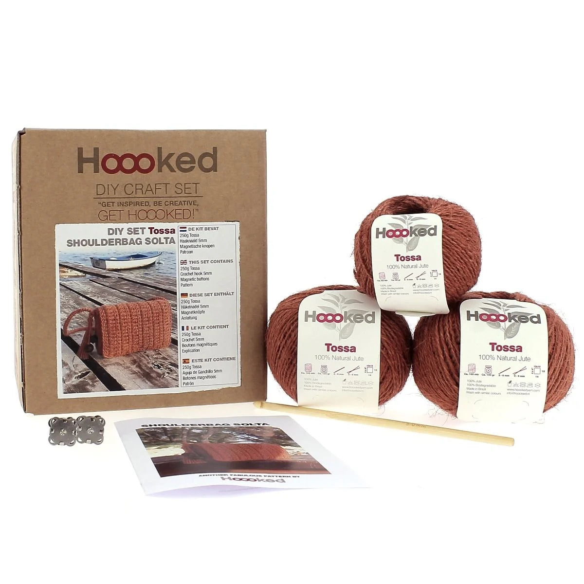 Textured Pouch Crochet Kit
