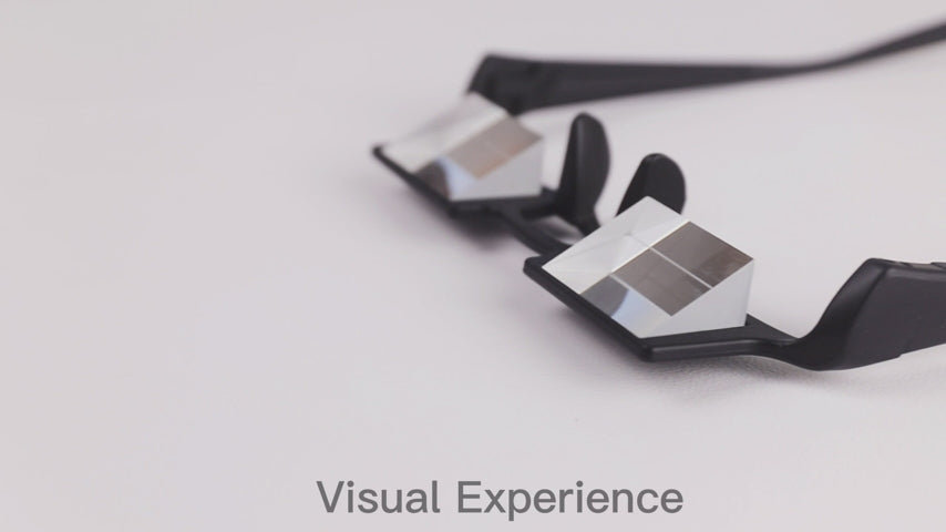 Double Vision Mirror Lazy Prism Horizontal Reading Glasses – Hooks