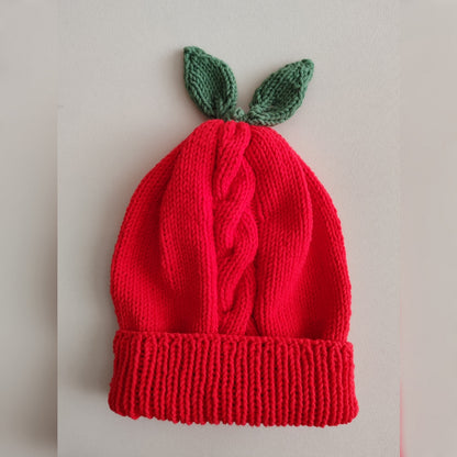 Sweetheart Cable Hat Knitting Pattern