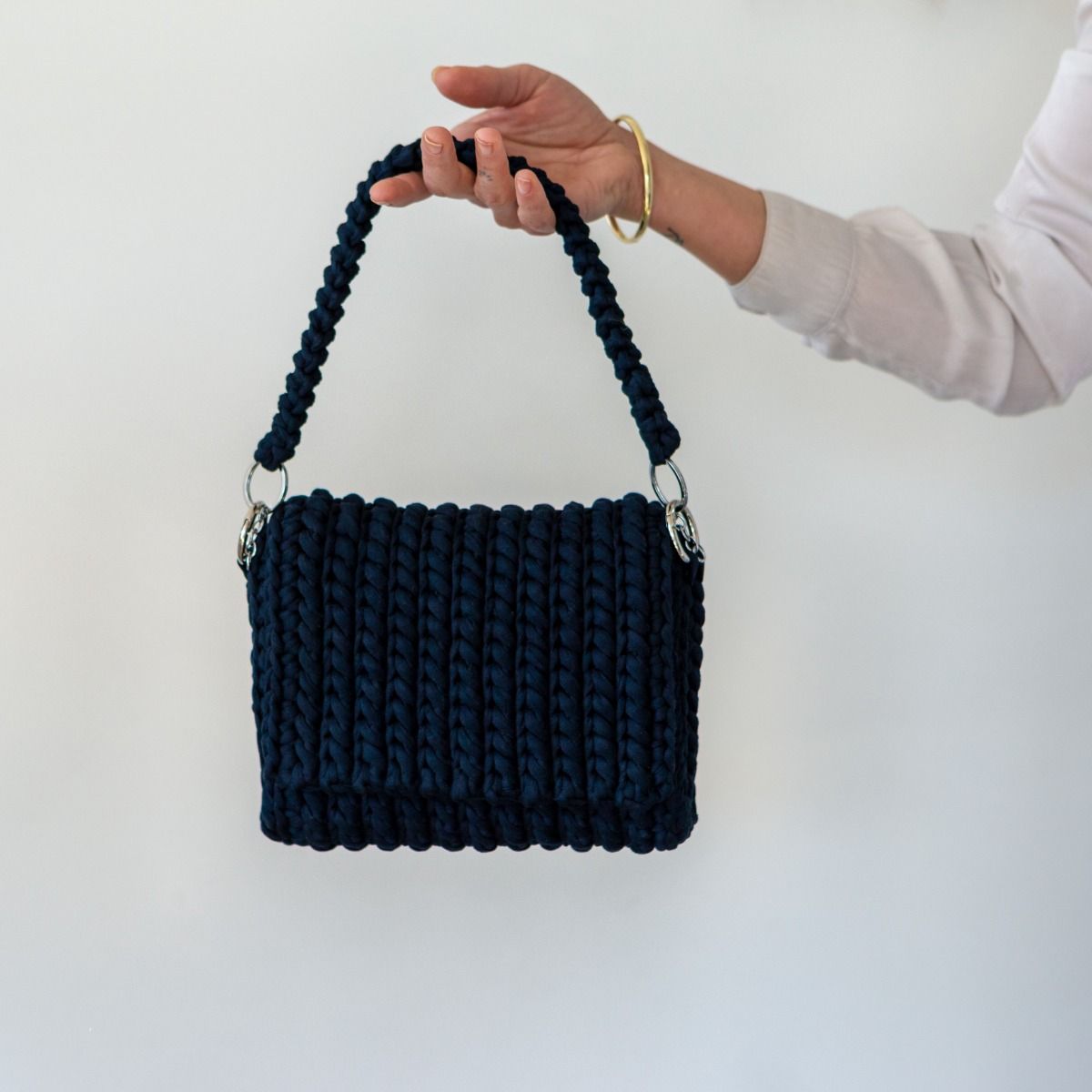 Chunky Crossbody Bag Crochet Kit
