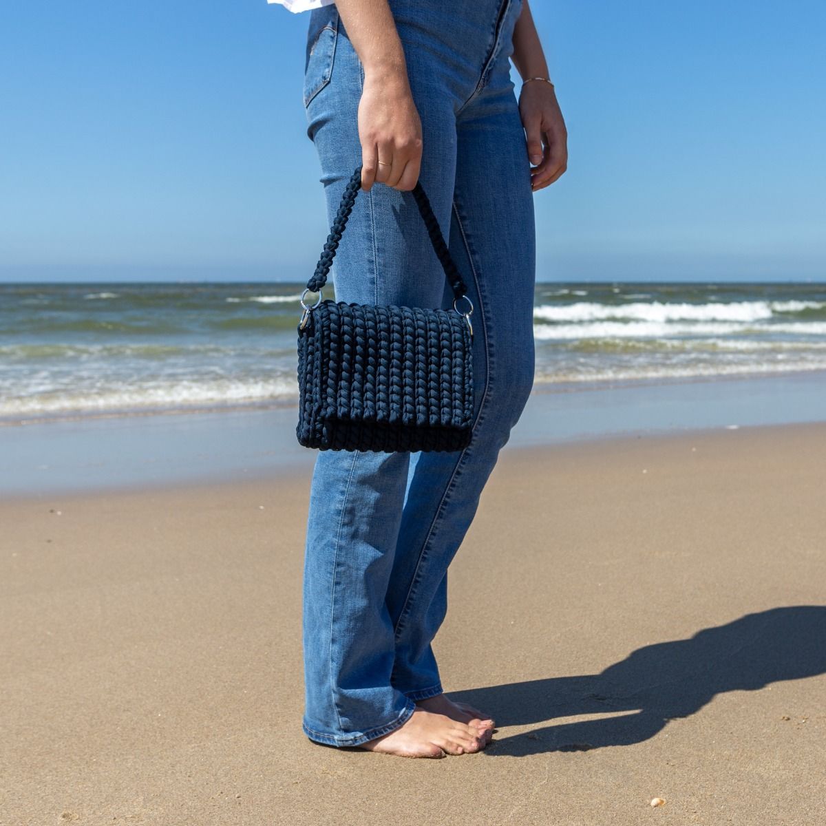 Chunky Crossbody Bag Crochet Kit